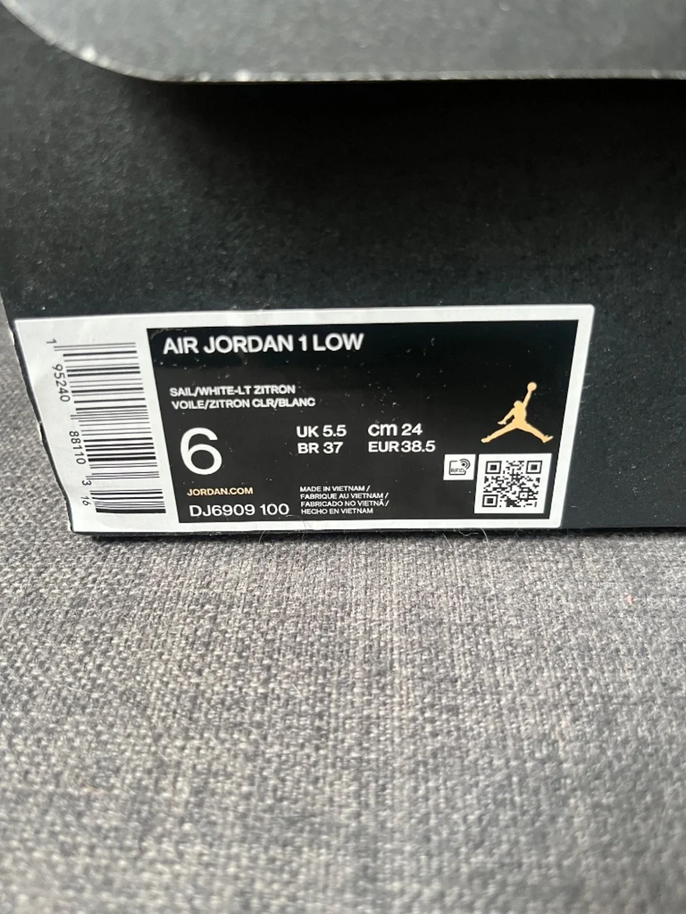 Jordan 1 Low “To My First Coach”